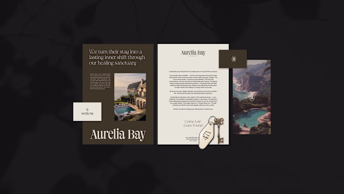 The Aurelia Bay | Resort Brand Identity