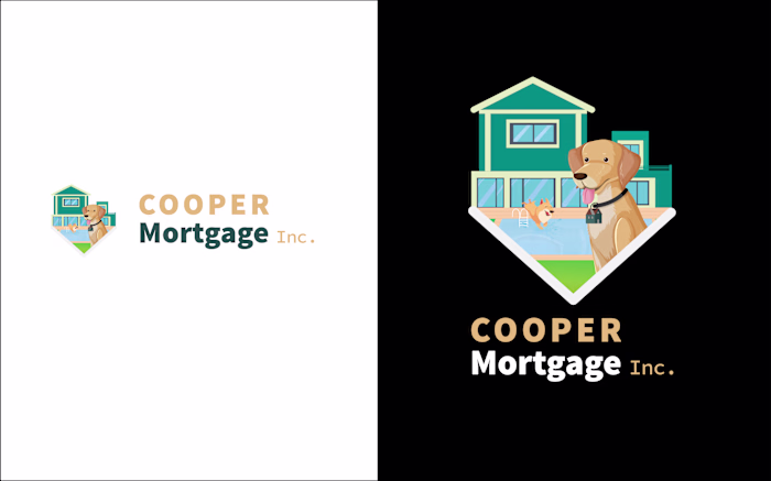 Cooper Mortgage Logo Desiging (Upwork)