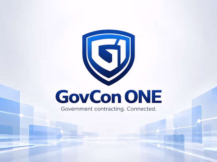 GovCon ONE | Federal opportunity intelligence
