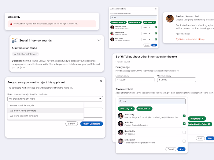 Improving the Experience of Job Search and Job Application Track