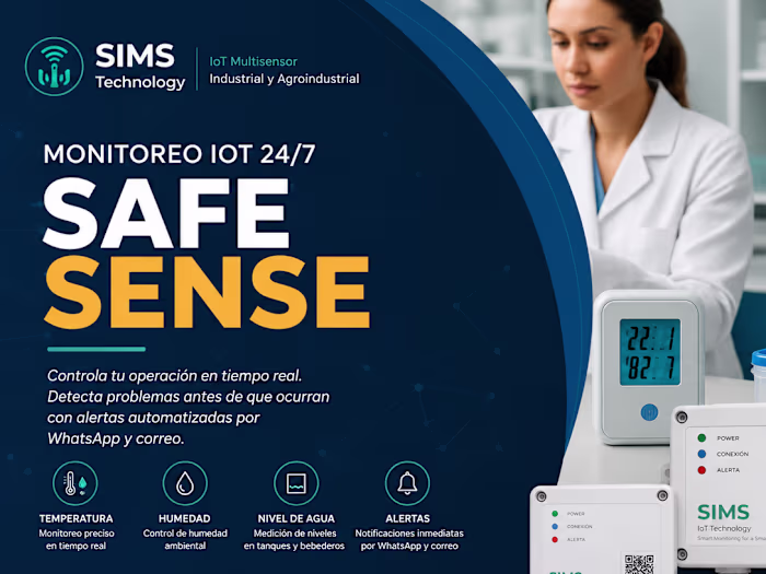 SafeSense — SIMS Technology IoT Platform | Andrés Esquivel