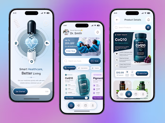 Healthcare & Pharmacy Mobile App