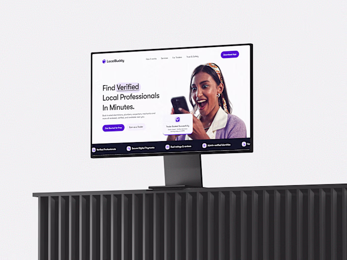 LocalBuddy Marketing Website Design