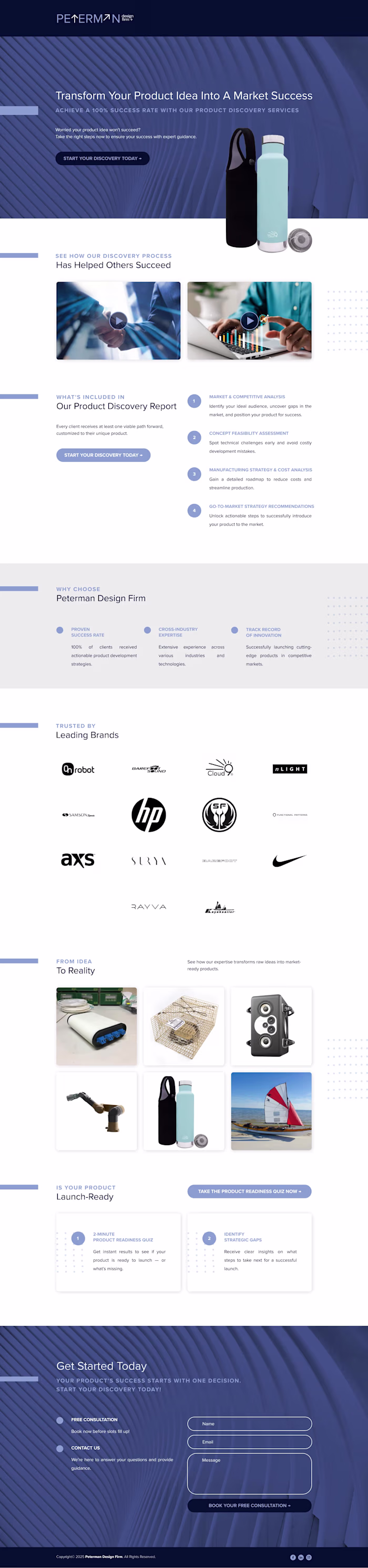 Website Development for Peterman Firm