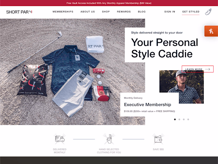 ShortPar4.com | Custom Theme & integrations