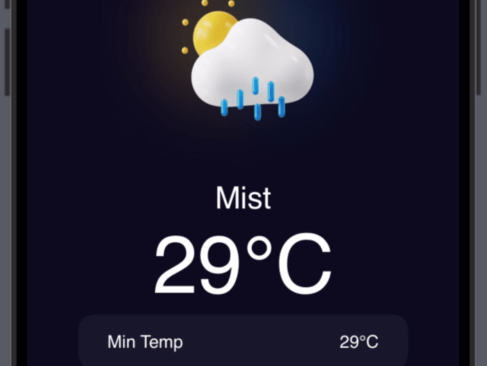 Weather app