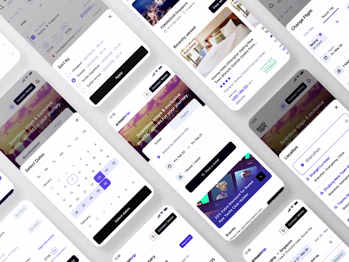 Hashtrip - Product Design