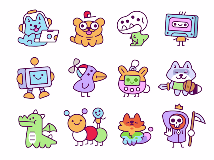 Cute Monsters Collection