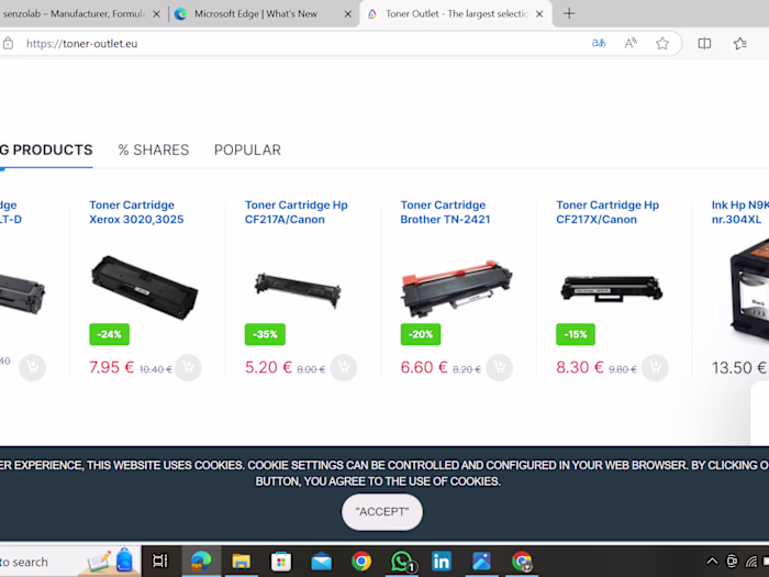 Online Store design and development