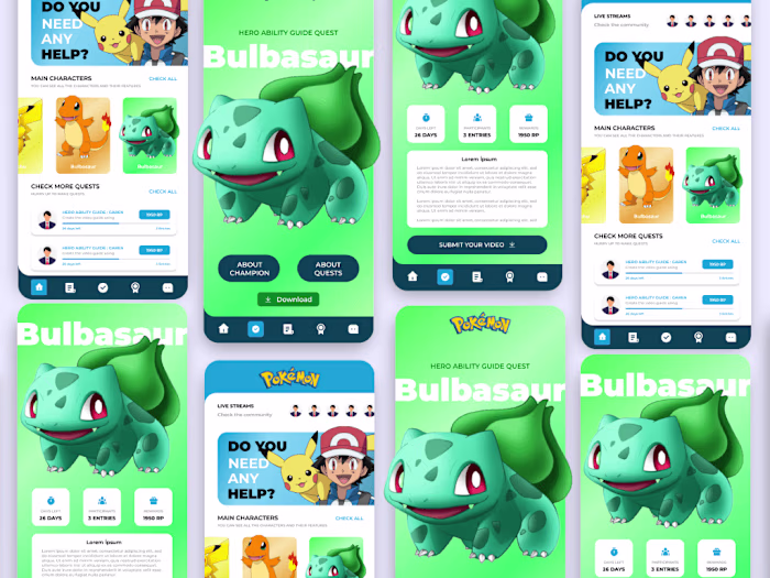 Cartoon Mobile Design