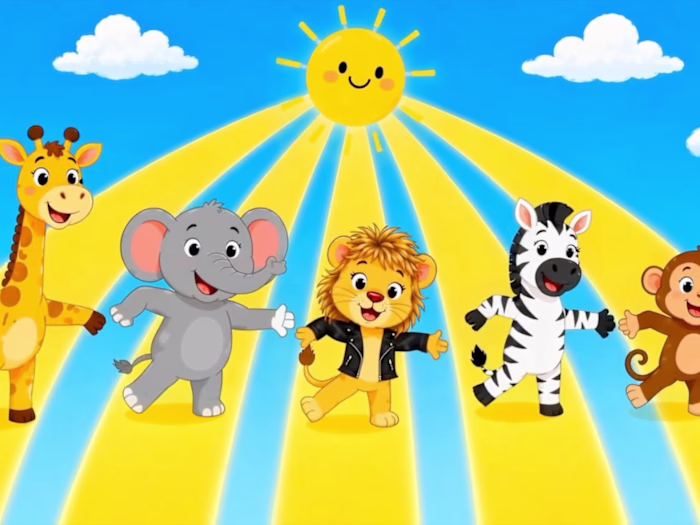 AI-Animated Music Video for 'Walking on Sunshine'