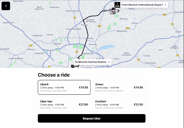 UberTap One‑Tap Ride Booking Platform