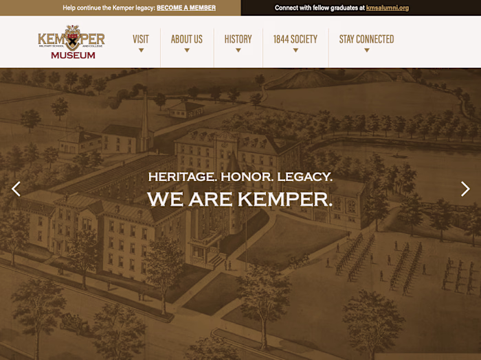 I designed and built this website using Webflow for the Kemp...
