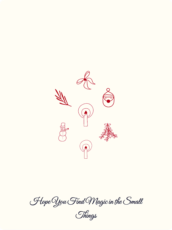 Postcard Studio 🎄 A small creative experiment I made just f...