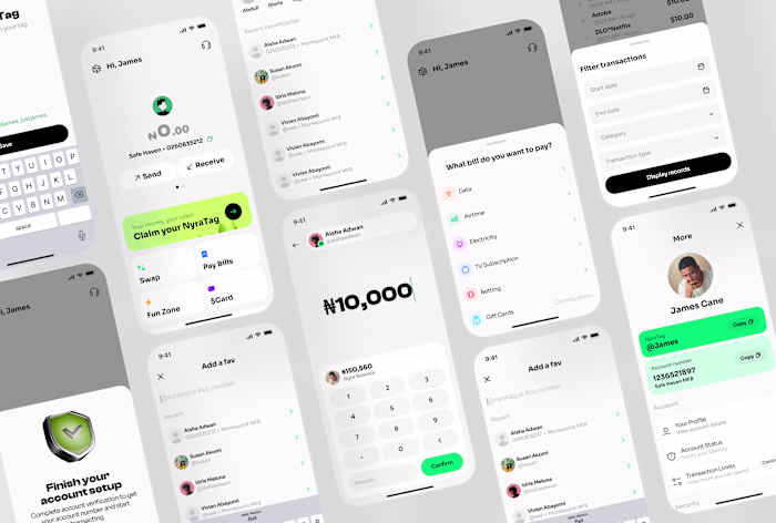 Nyra Wallet - Social Mobile Wallet 
