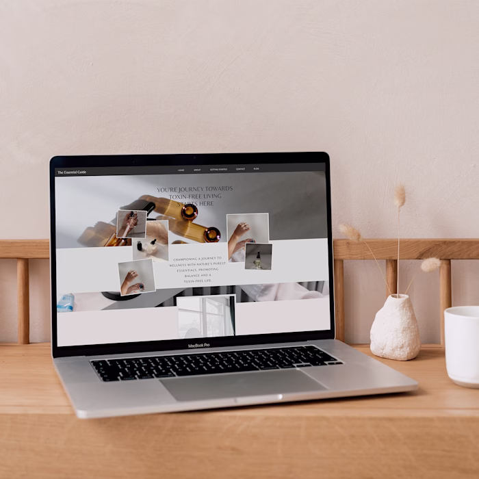 Showit Web Design for Young Living Educator 