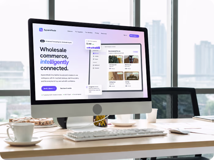 AI-Powered B2B Commerce Platform Design - ApparelNode 