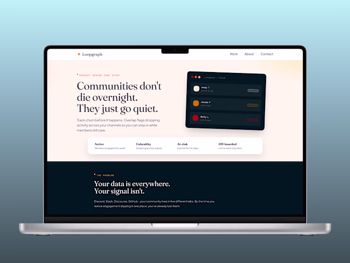 Loopgraph helps you so your