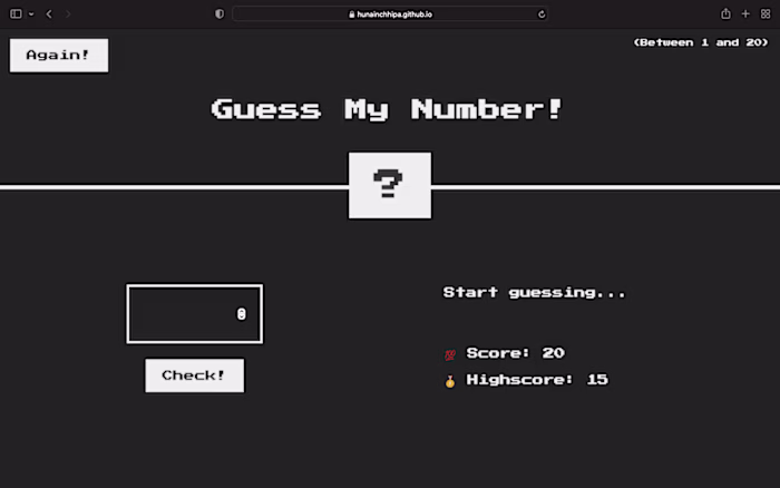 Guess My Number