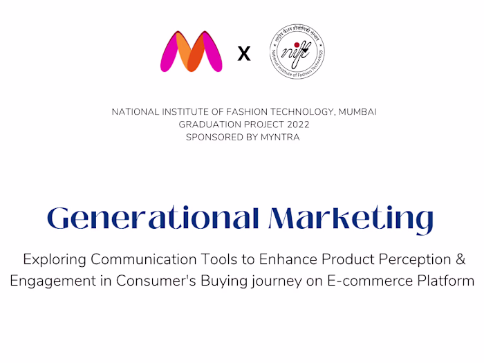Myntra X NIFT Graduation Project