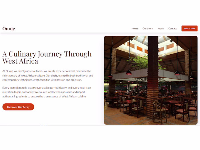 Modern Restaurant Template
A production-ready Restaurant
