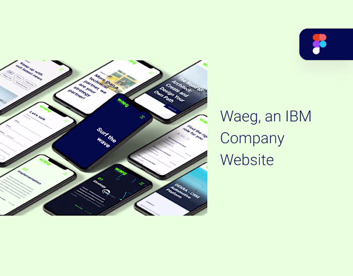 Waeg, an IBM Company website