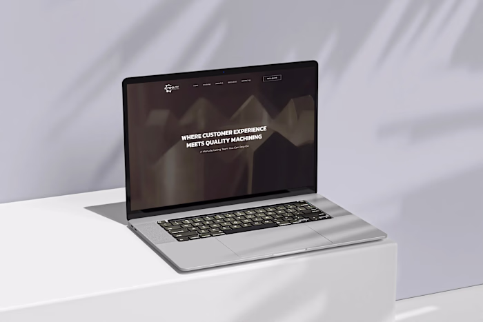 Brand & Custom Website for a Manufacturing Company 
