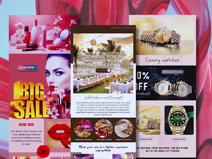 EMAIL MARKETING DESIGNS