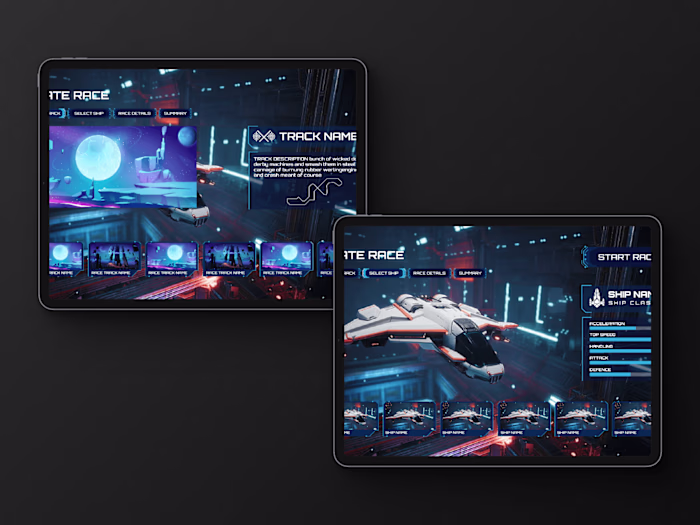 Game UI/UX Design