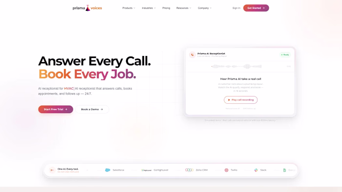 AI Voice SaaS Platform