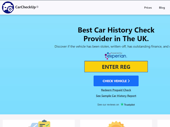 Car Report History in UK