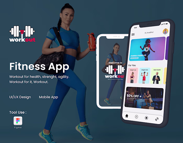 Workout- Fitness Mobile App