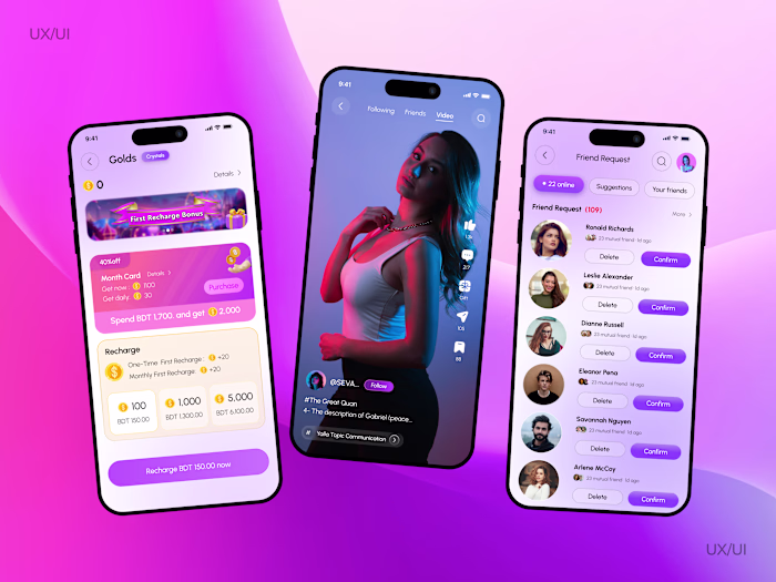 Dating Mobile App Design Concept