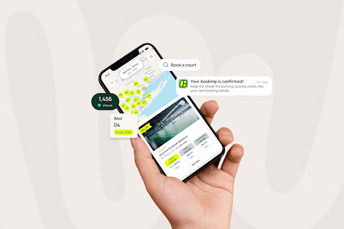 Product Designer for a B2B/B2C Racket Sports Platform