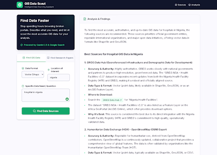 I just built an AI-driven app that helps users instantly fin...