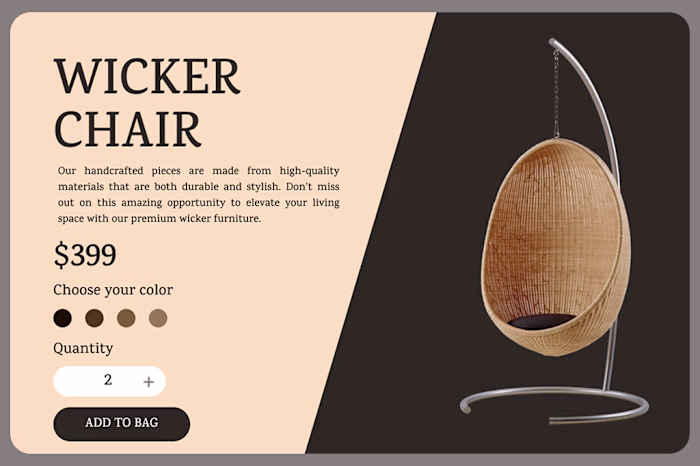 product page