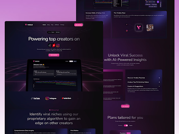 Custom Framer Landing Page for Tech Startup