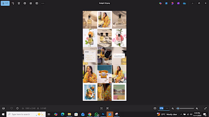 Social Media Grid