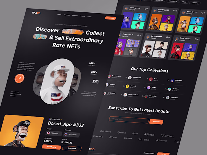 NFT Web Design