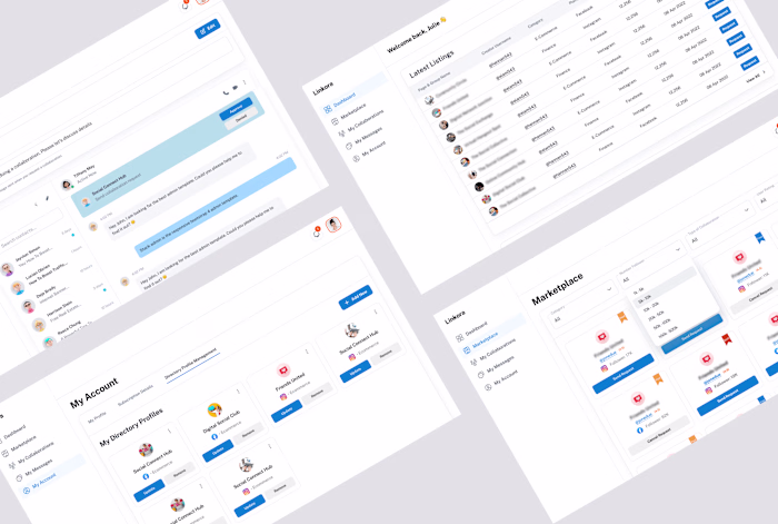 Linkora Web Application
