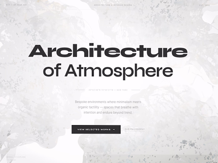 Auraform — Concept Architectural Identity & Presentation