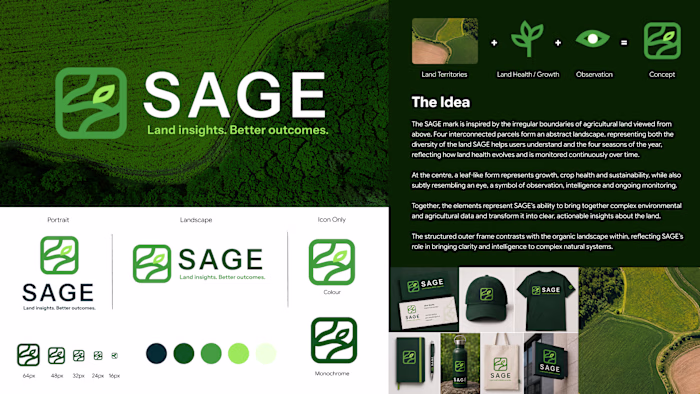 Logo for AI based agri-tech