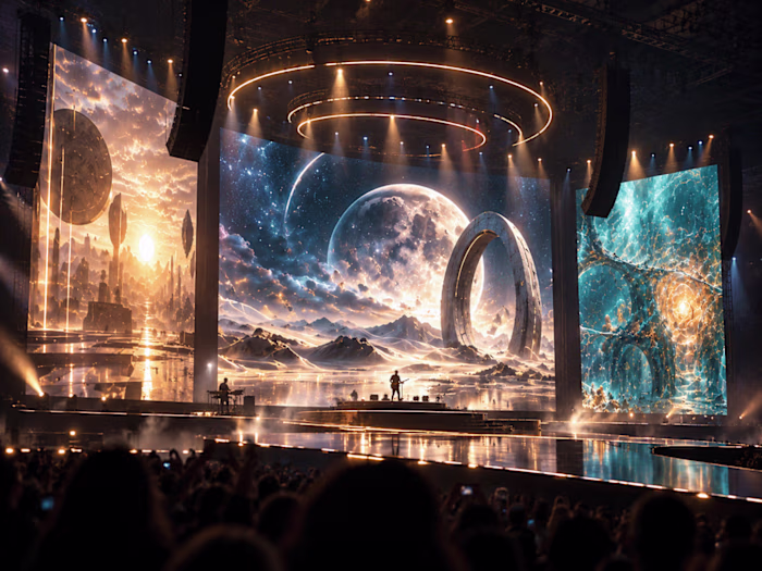Immersive Worlds — Large-Scale Event Visuals