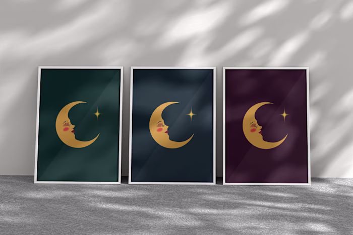 Since I created sun-inspired posters,