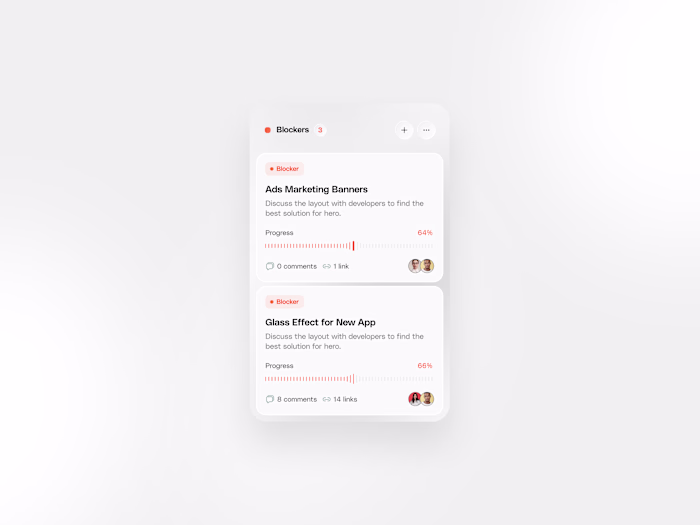 Tasks Mini Widget