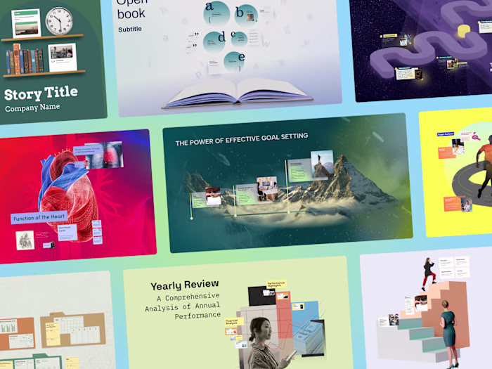 've designed templates for Prezi