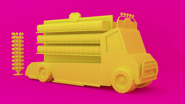 Jojo Candy Van | Retail Kiosk