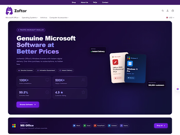Zoftor – Software & Technology