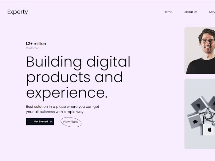 Service Landing Page
