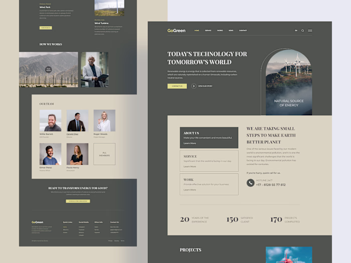 Web Landing Page